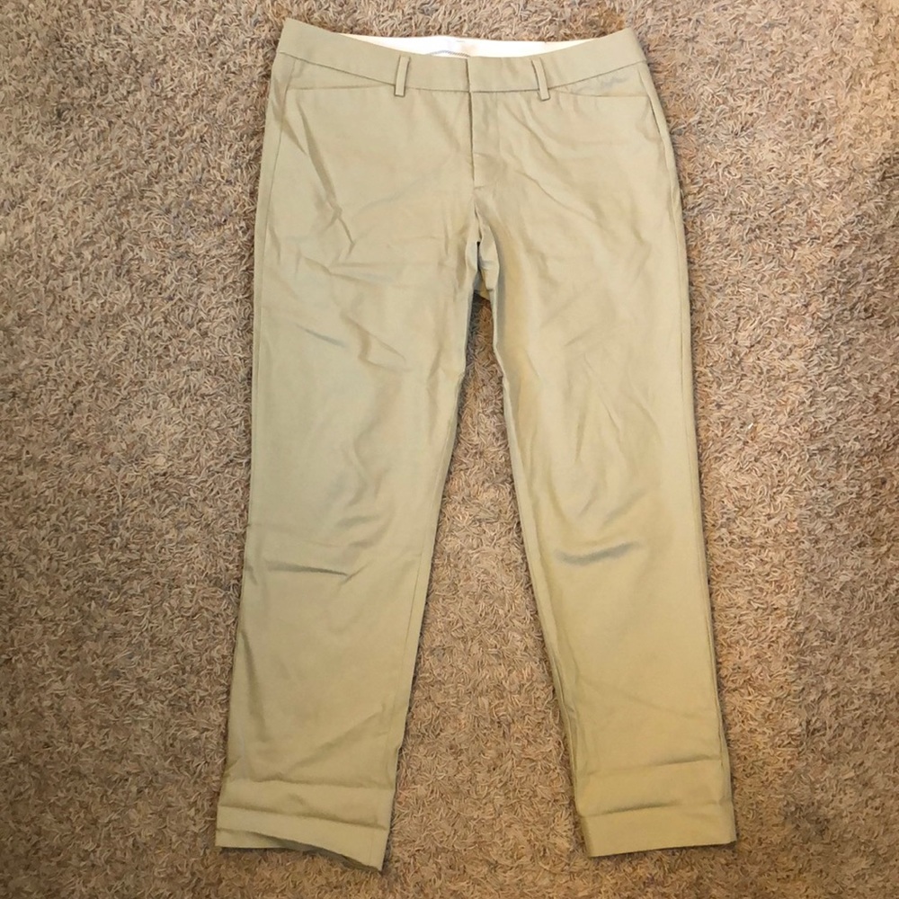 Tan Chino Capri pant